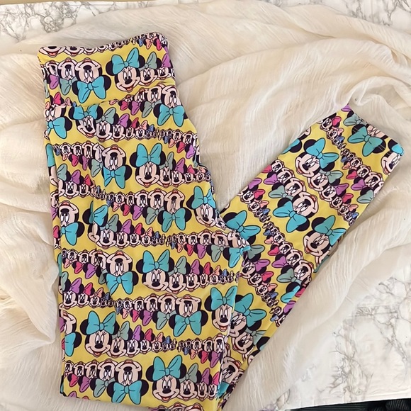 🇺🇸 Disney LuLa Roe Leggings Minnie - Picture 1 of 2